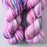 Orchid Fantasia - Miss Babs Yummy 2-Ply Toes superwash Merino wool yarn