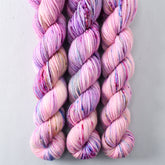 Orchid Fantasia - Miss Babs Yowza Mini superwash Merino wool yarn