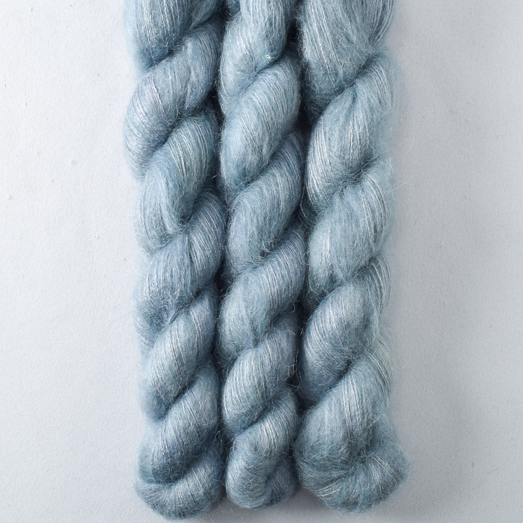 Oregon Mist - Miss Babs Moonglow Kid Mohair and Silk yarn