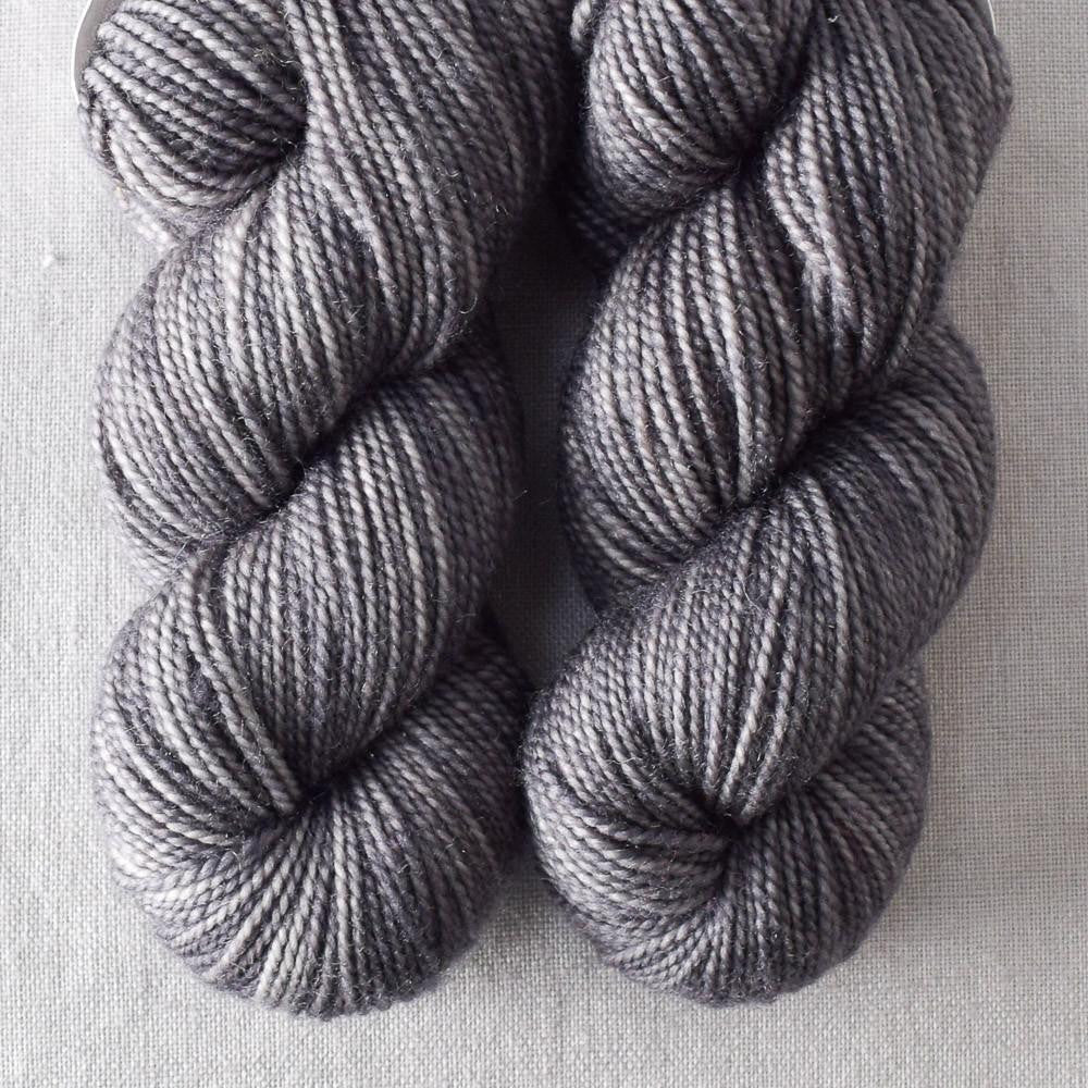 Oxidized Silver - Miss Babs Yummy 2-Ply Toes superwash Merino wool yarn
