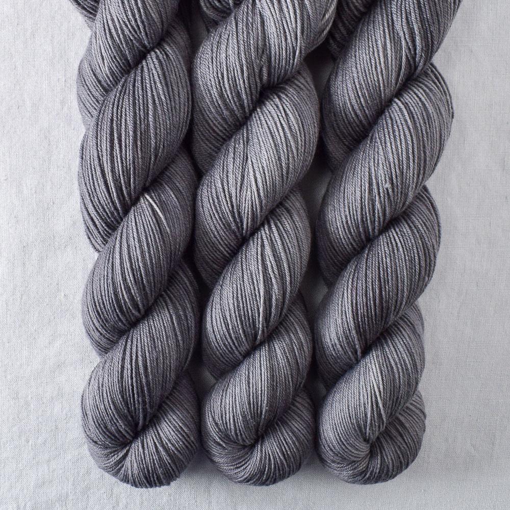 Oxidized Silver - Miss Babs Putnam Merino wool and nylon sock yarn
