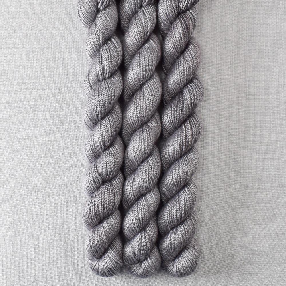 Oxidized Silver - Miss Babs Sojourn cashmere and silk yarn