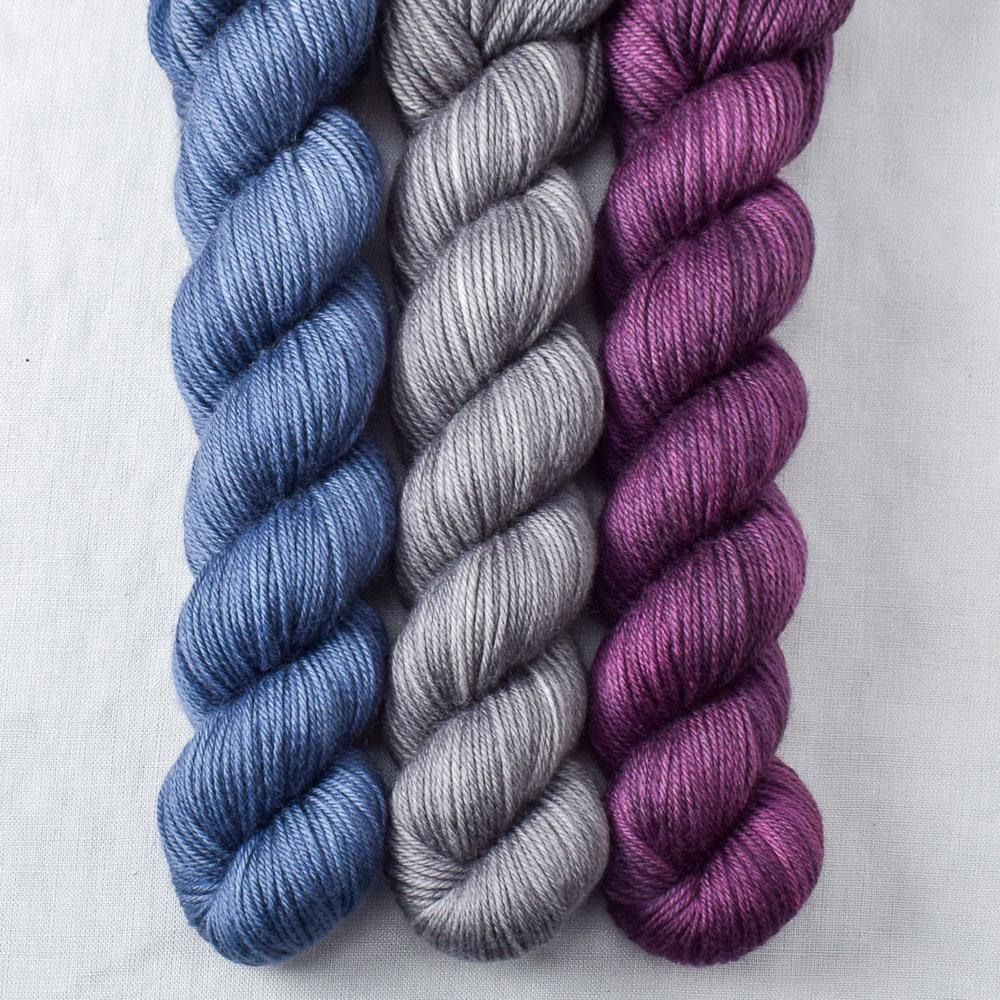 Oxidized Silver, Stowaway, Tulipa - Miss Babs Yowza Mini Trio