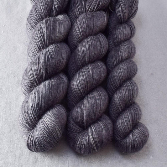 Oxidized Silver Partial Skeins - Miss Babs Katahdin yarn