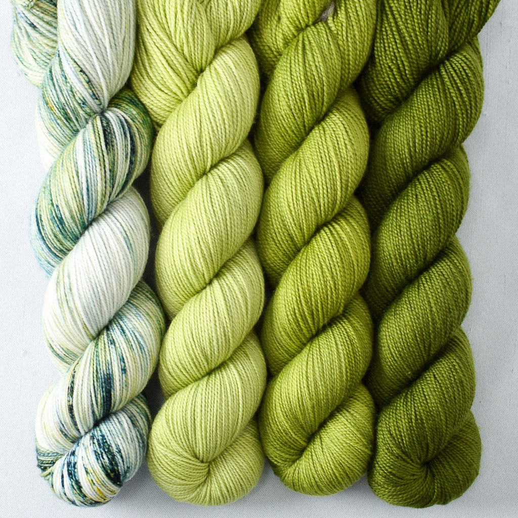 Pacifica, Iantha, Hops, Teardsrop - Miss Babs Yummy 2-Ply Quartet
