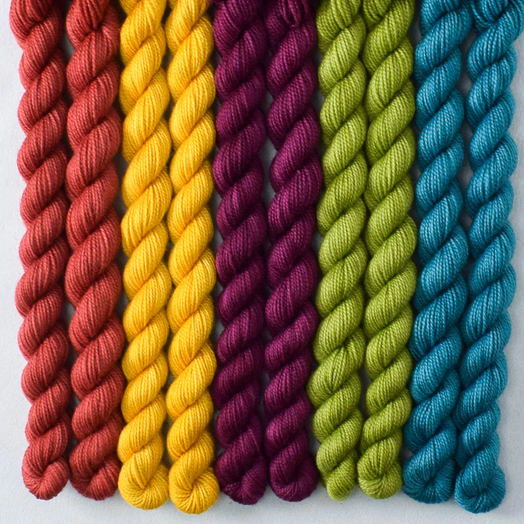 Papel Picado with Obsidian and Lotus - Yummy 2-Ply Papel Picado Set