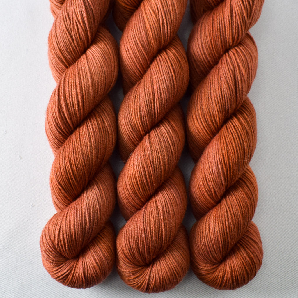 Paprika - Miss Babs Putnam Merino wool and nylon sock yarn