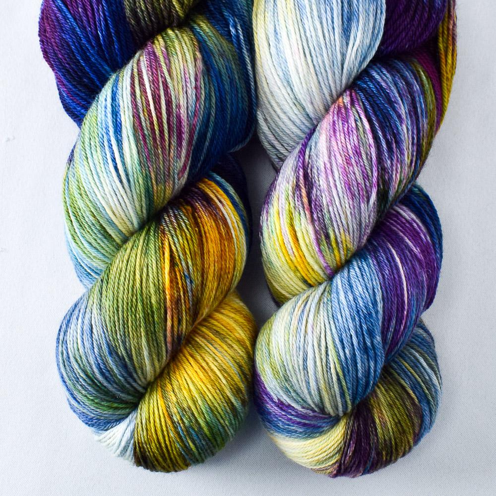 Miss Babs x Blue Spring Craft Summer 2021 - Bright Blue On the Go with Brown Leather and Party Favors