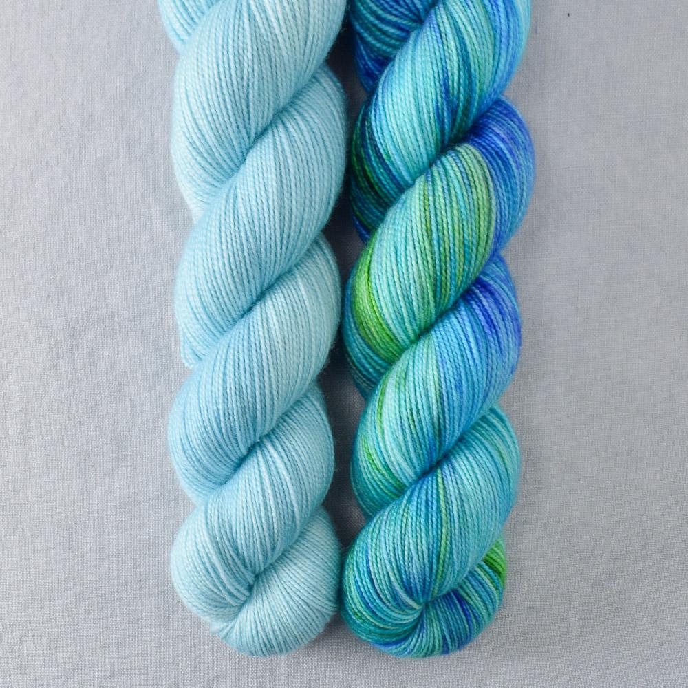 Pawdon Me, Smurf and Turf - Miss Babs 2-Ply Duo