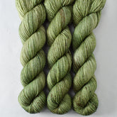 Peace Lily - Miss Babs Estrellita fingering weight superwash merino and Lurex yarn