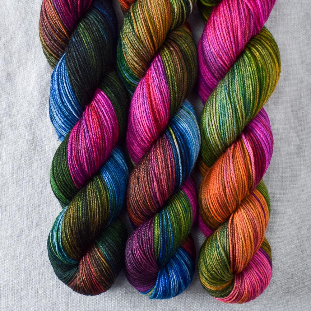 Perfectly Wreckless - Miss Babs Putnam Merino wool and nylon sock yarn