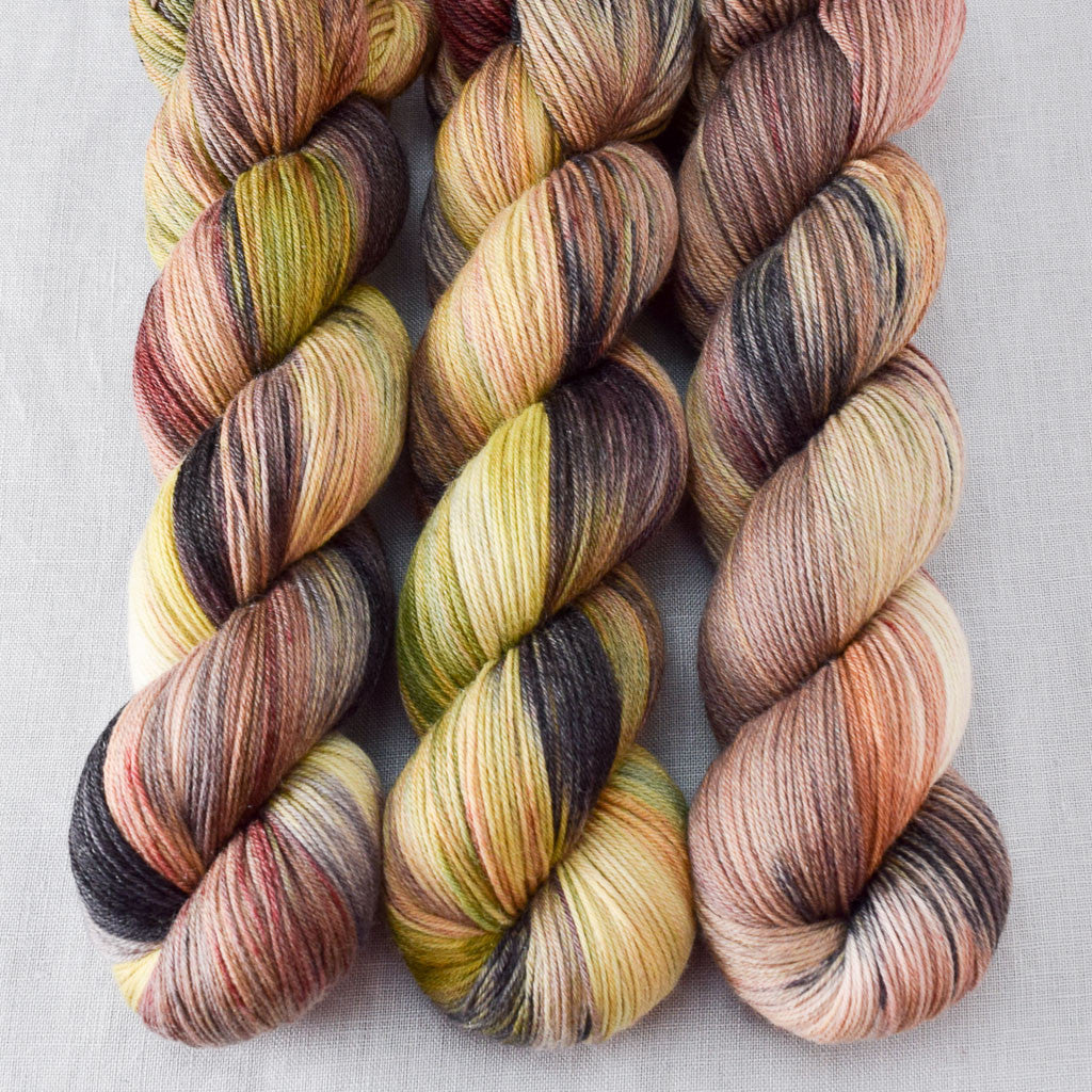 Petrified Forest - Miss Babs Tarte wool blend sock yarn