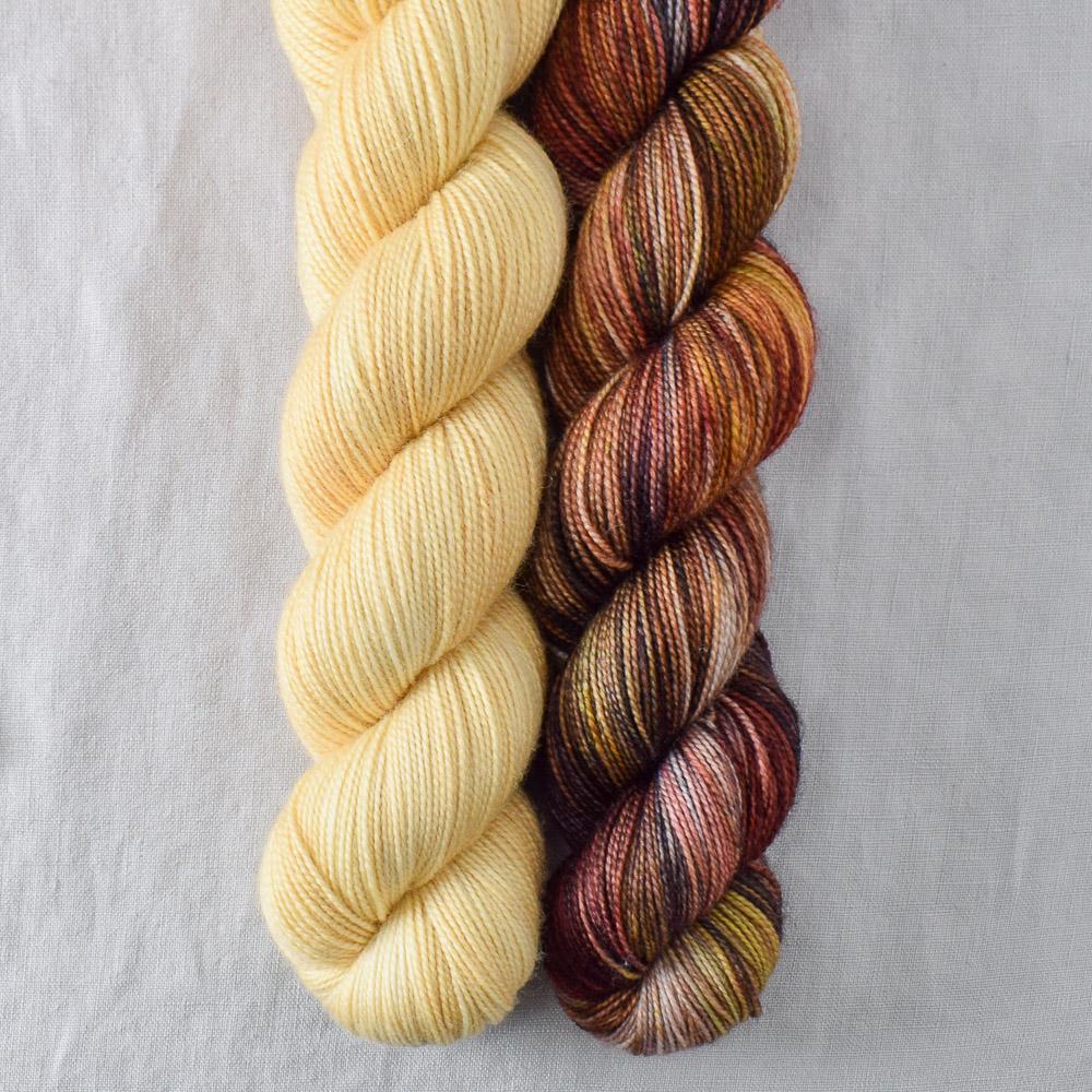 Petrified Forest, Wheaten - Miss Babs 2-Ply Duo