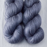 Pewter - Miss Babs Big Silk wool and silk blend yarn