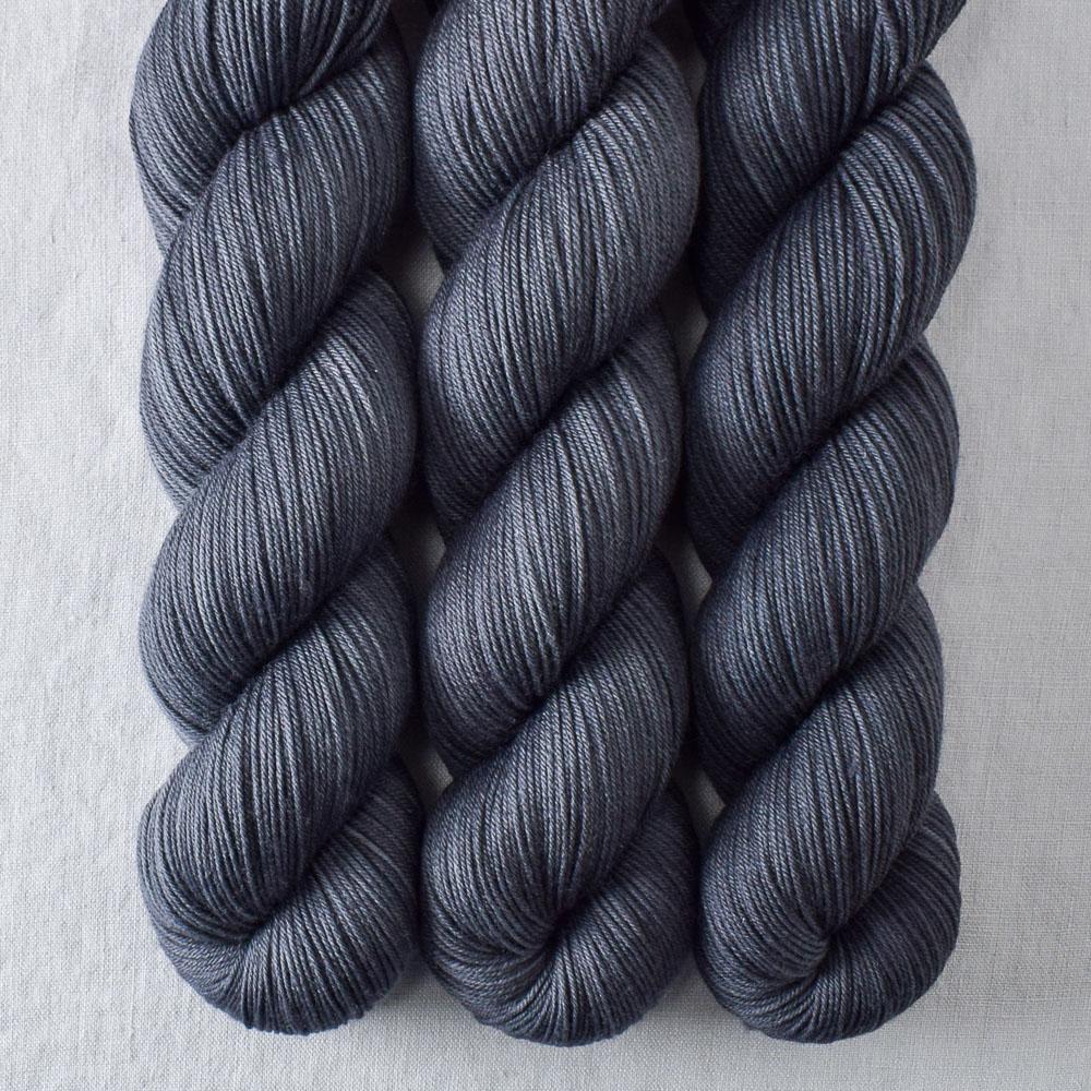 Pewter - Miss Babs Putnam Merino wool and nylon sock yarn