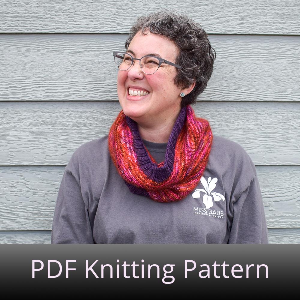 Pillowy Cowl - PDF Knitting Pattern
