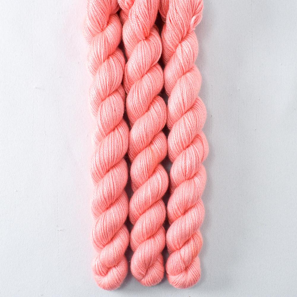 Pink Grapefruit - Miss Babs Sojourn cashmere and silk yarn