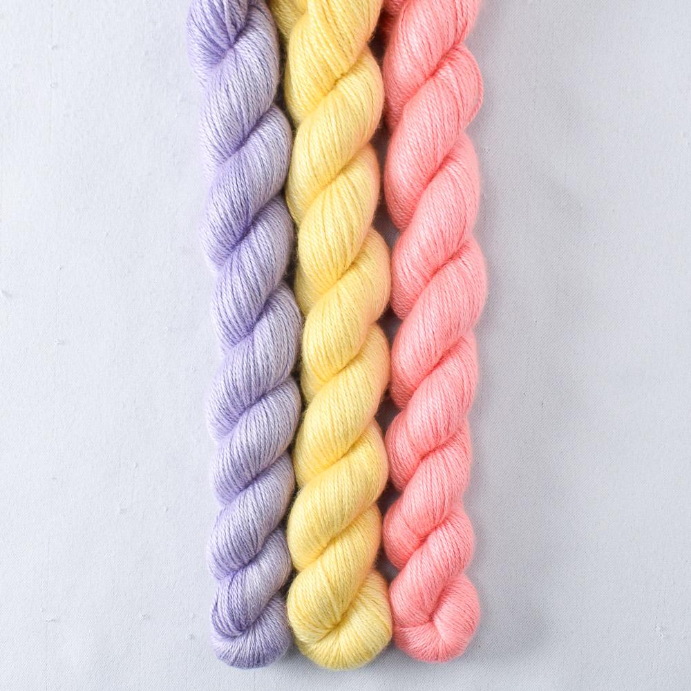 Pink Grapefruit, Sunny, Orchid - Miss Babs Sojourn Trio