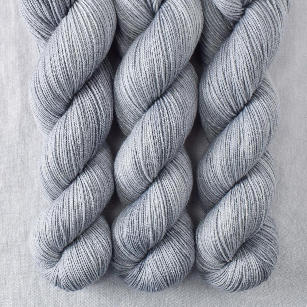 Platinum - Miss Babs Putnam Merino wool and nylon sock yarn