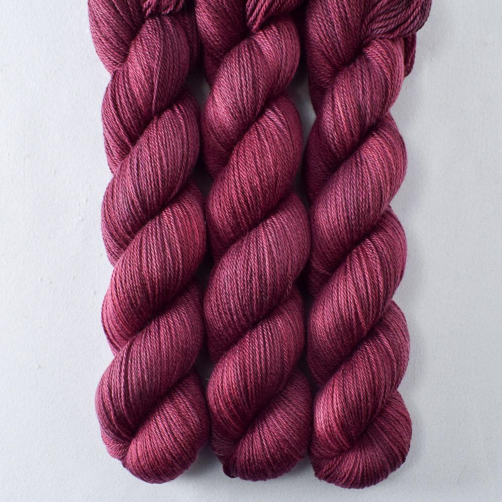 Plum - Miss Babs Caroline merino-cashmere-nylon yarn