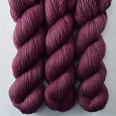 Plum - Miss Babs Killington wool and silk blend yarn