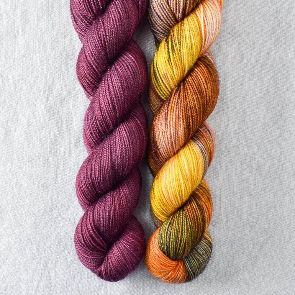 Plum, Soul Food - Miss Babs 2-Ply Duo