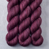 Plum - Miss Babs Tarte wool blend sock yarn