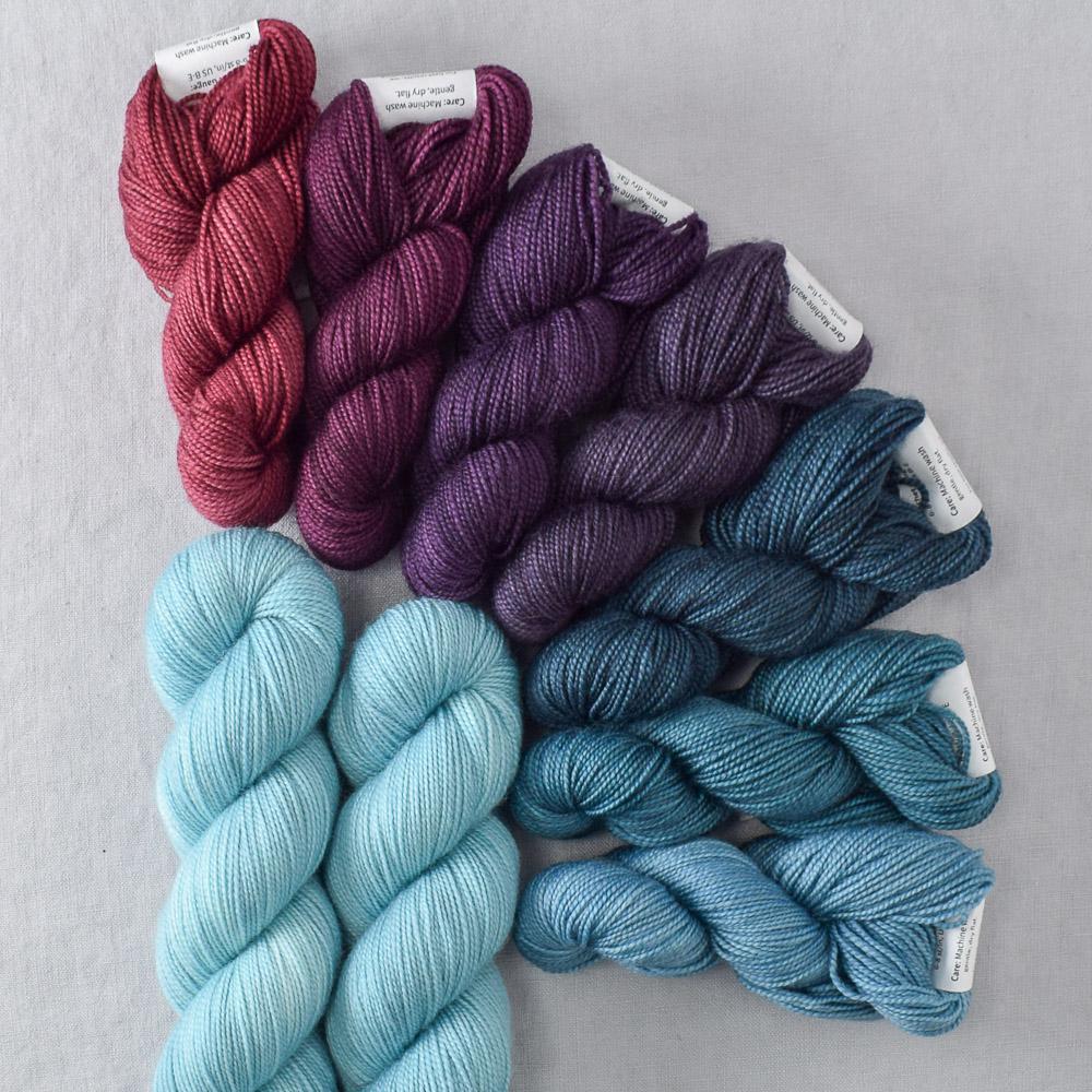 Plum Harvest - Miss Babs Garden Variety Set yarn