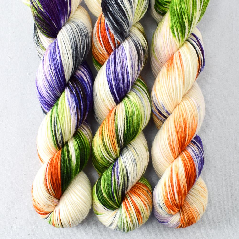 A Pox on You - Miss Babs Putnam Merino wool and nylon sock yarn