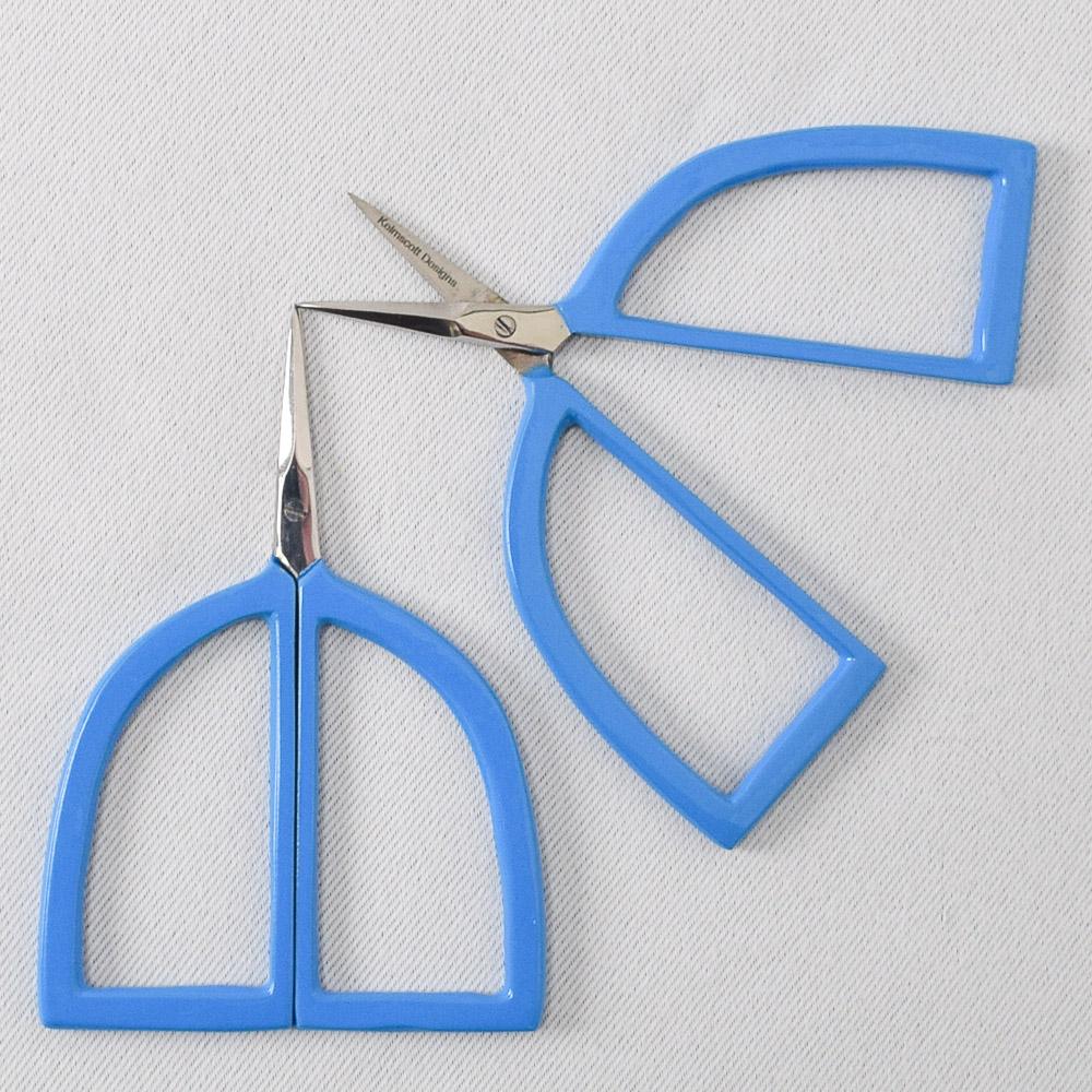 Pudgie Scissors - Blue - Miss Babs Notions