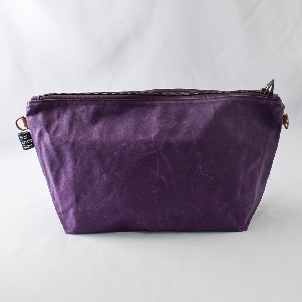 Purple Bag No. 5 - The Large Zip Project Bag