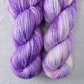 Purple Joy - Miss Babs Big Silk wool and silk blend yarn