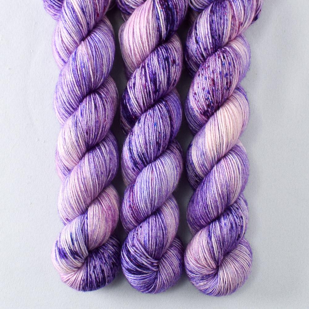 Purple Joy - Miss Babs Katahdin 437 superwash BFL wool yarn
