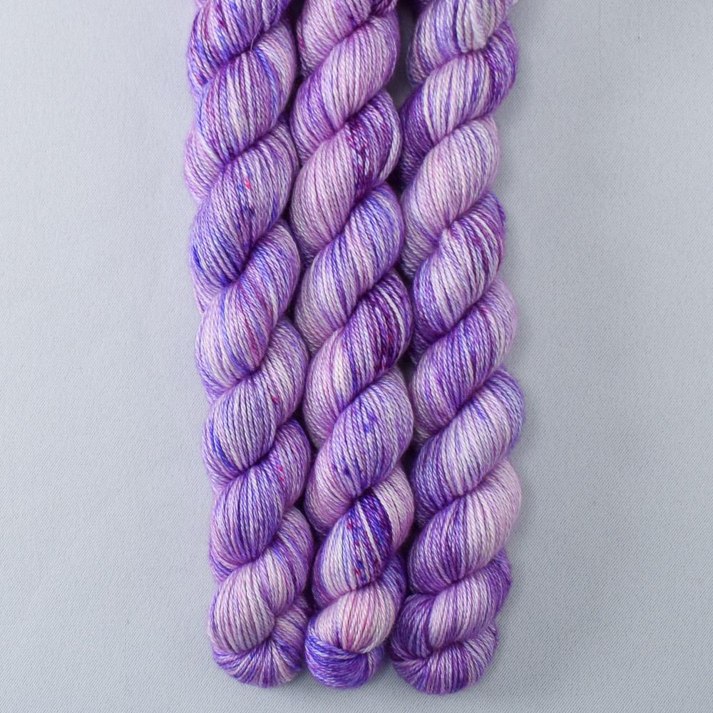 Purple Joy - Miss Babs Sojourn cashmere and silk yarn