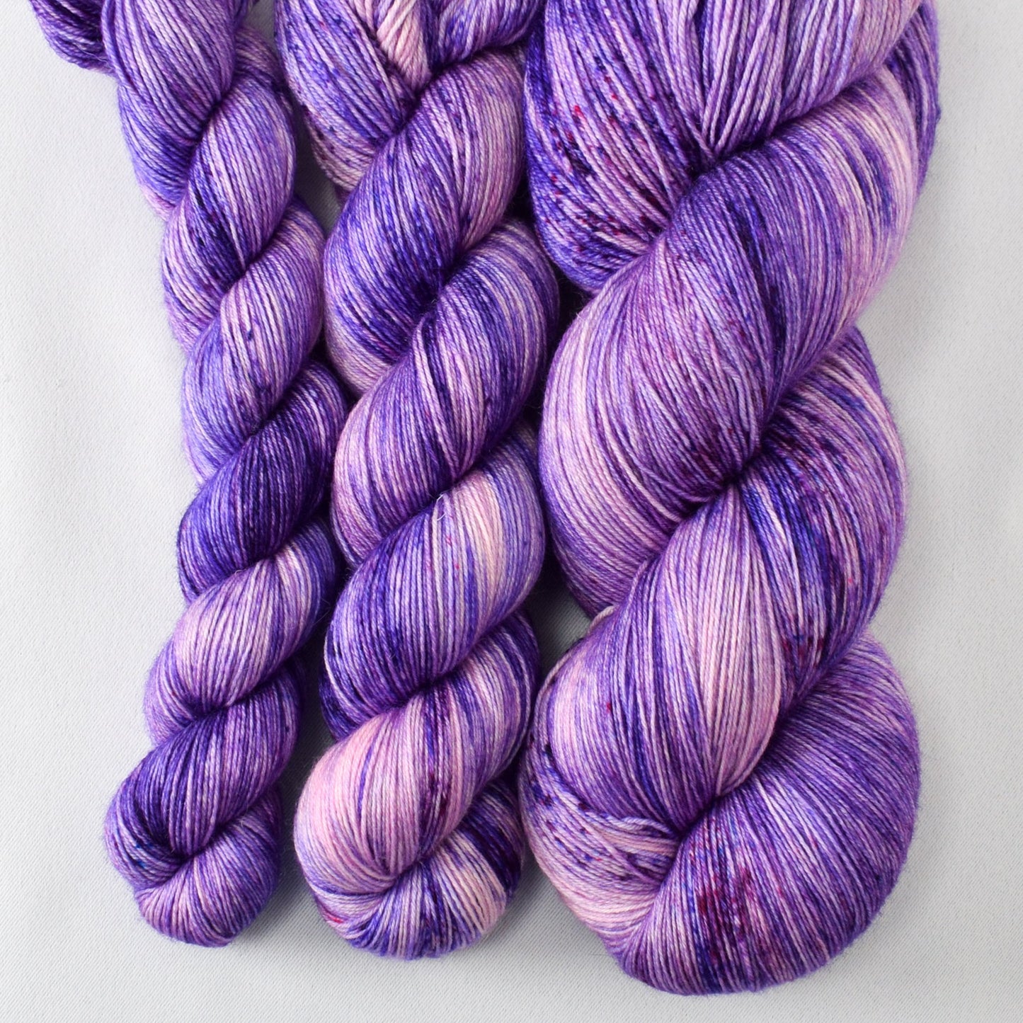 Purple Joy Partial Skeins - Miss Babs Katahdin yarn