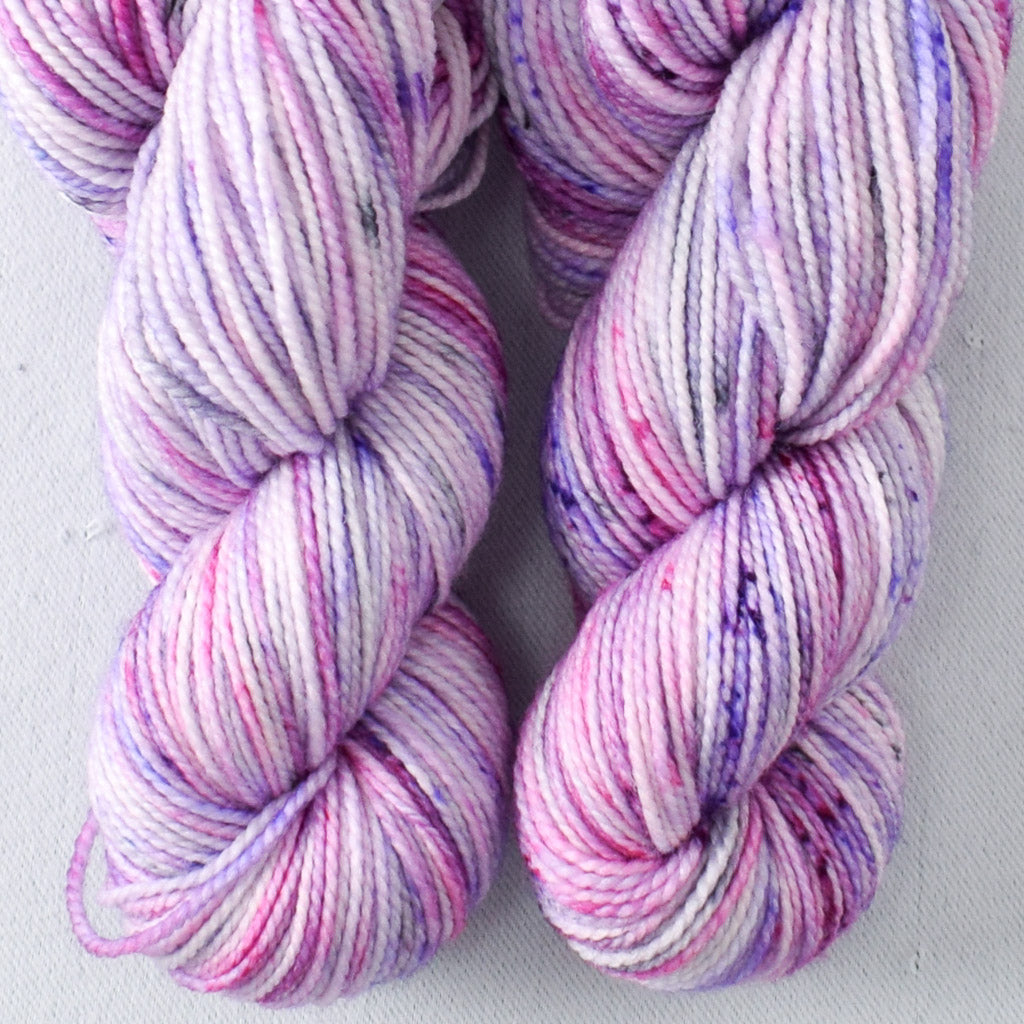 Purple Mountains - Miss Babs Yummy 2-Ply Toes superwash Merino wool yarn