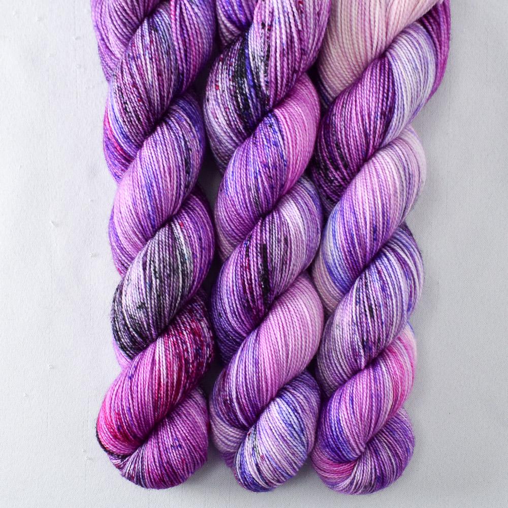 Purple Mountains - Miss Babs Yummy 2-Ply superwash Merino wool yarn