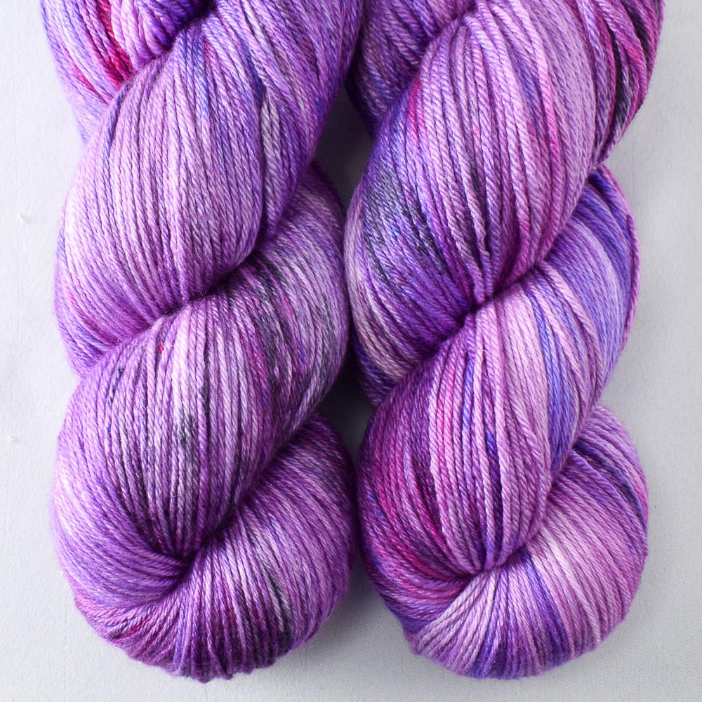 Purple Mountains - SAFF 2021 - Miss Babs Big Silk yarn