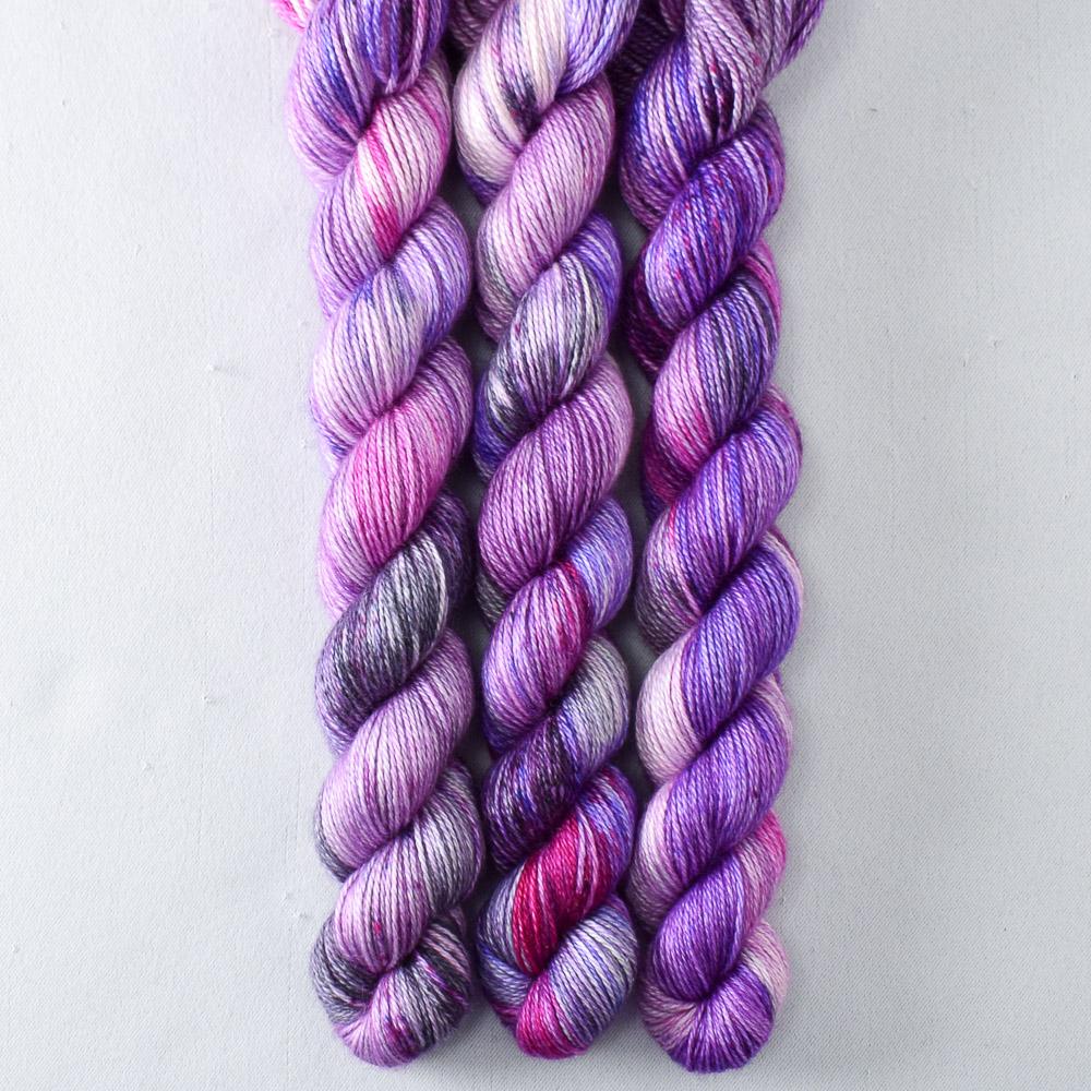 Purple Mountains - Miss Babs Sojourn cashmere and silk yarn