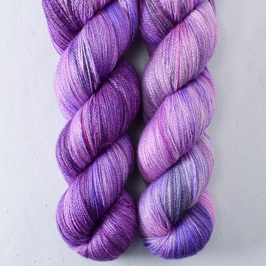 Purple Mountains - SAFF 2021 - Miss Babs Yearning yarn