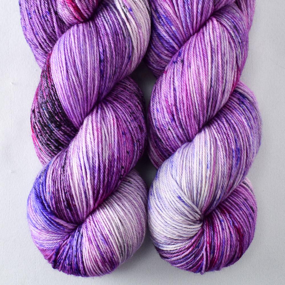 Purple Mountains - Miss Babs Yowza superwash Merino wool yarn