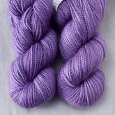Purple Urchin - Miss Babs Yummy 2-Ply Toes superwash Merino wool yarn
