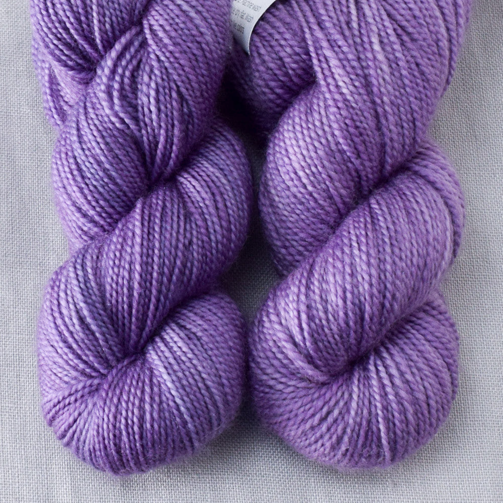 Purple Urchin - Miss Babs Yummy 2-Ply Toes superwash Merino wool yarn