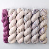 Purple with Japanese Maple - Miss Babs Lace and Fade Boxy Set