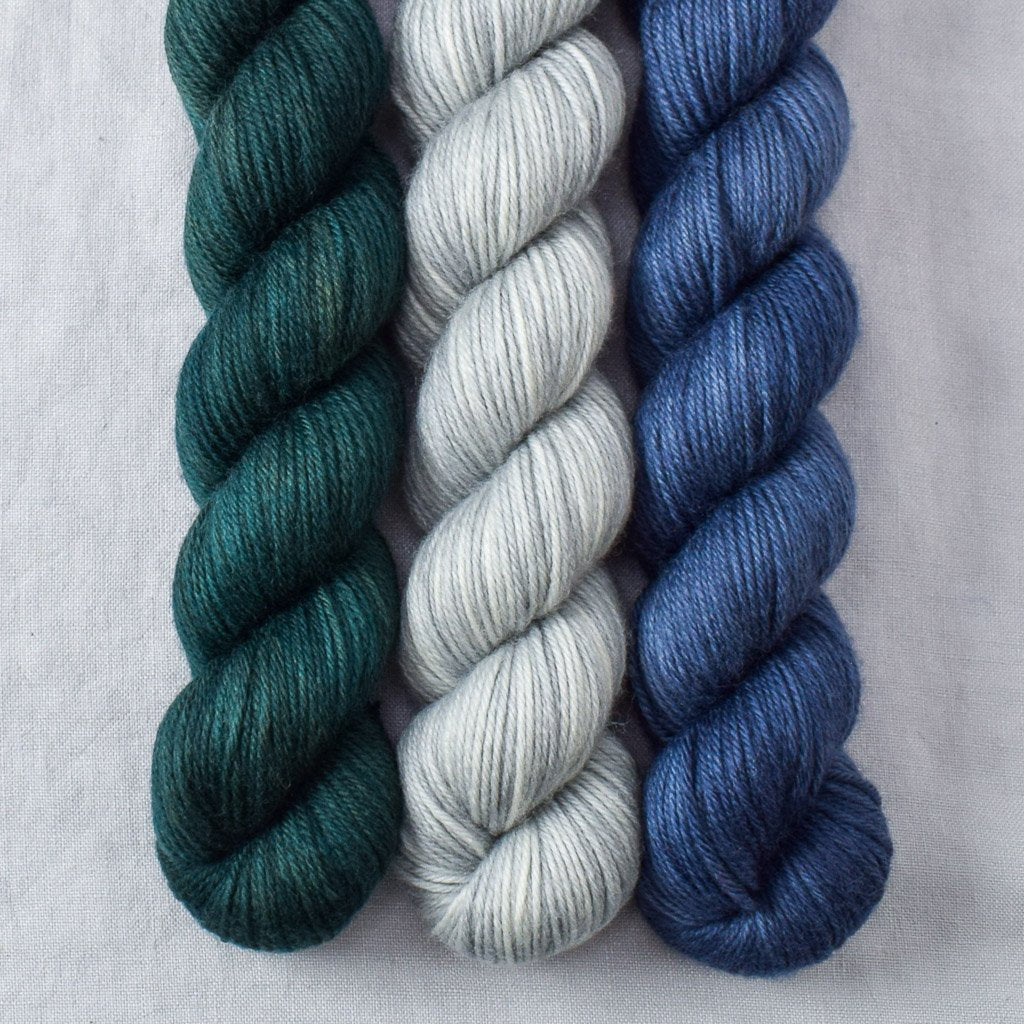 Quicksilver, Stowaway, Topaz - Miss Babs Yowza Mini Trio