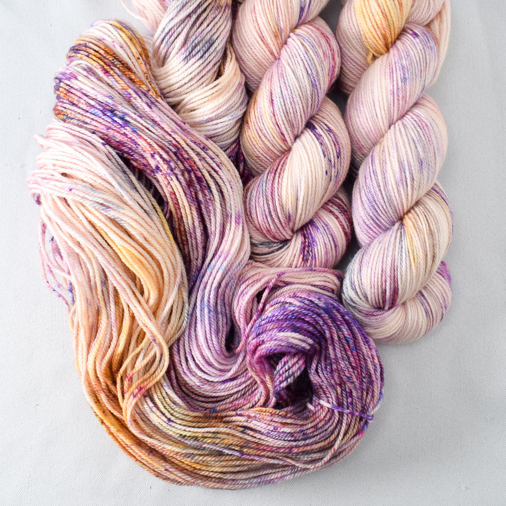 Radiant Cloudscape - Miss Babs Killington wool and silk blend yarn