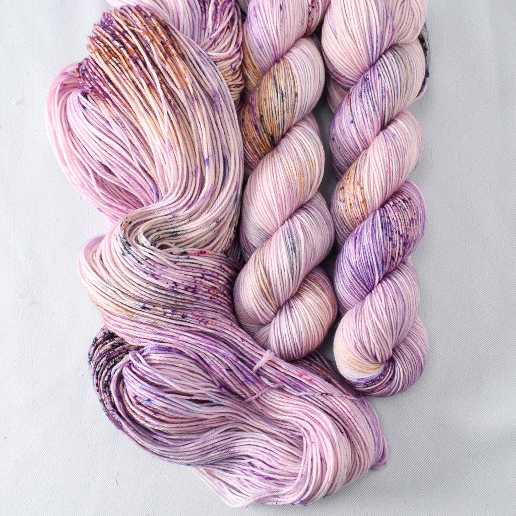 Radiant Cloudscape - Miss Babs Tarte wool blend sock yarn