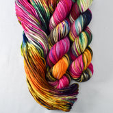 Rainbow Carwash - Miss Babs K2 chunky merino wool yarn