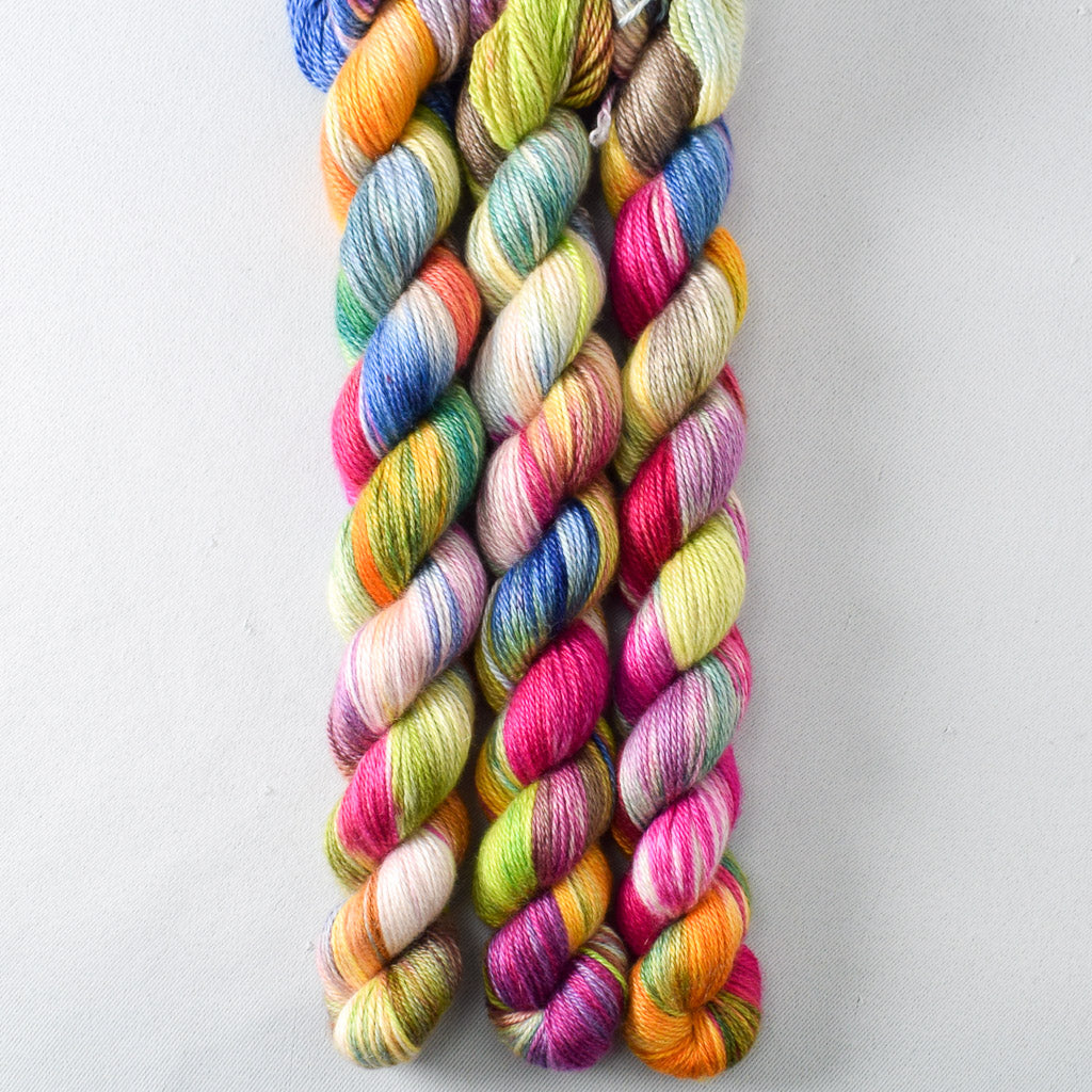 Rainbow Carwash - Miss Babs Sojourn yarn