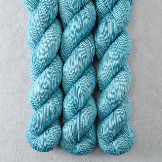 Relaxation - Miss Babs Estrellita fingering weight superwash merino and Lurex yarn